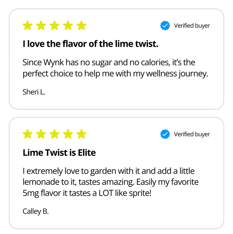 Hundreds of five-star reviews for Lime Twist. [read more]