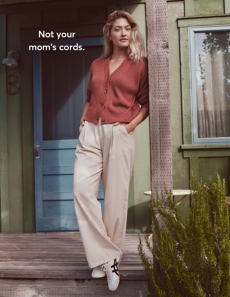 Not your mom's cords.