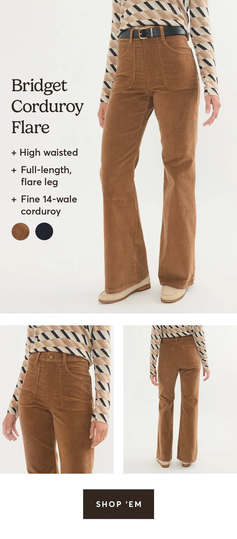 Bridget Cord Flare