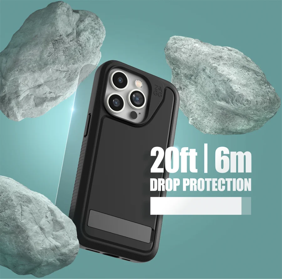 Everest Case + Screen Protection 20ft ǀ 6m Drop Protection