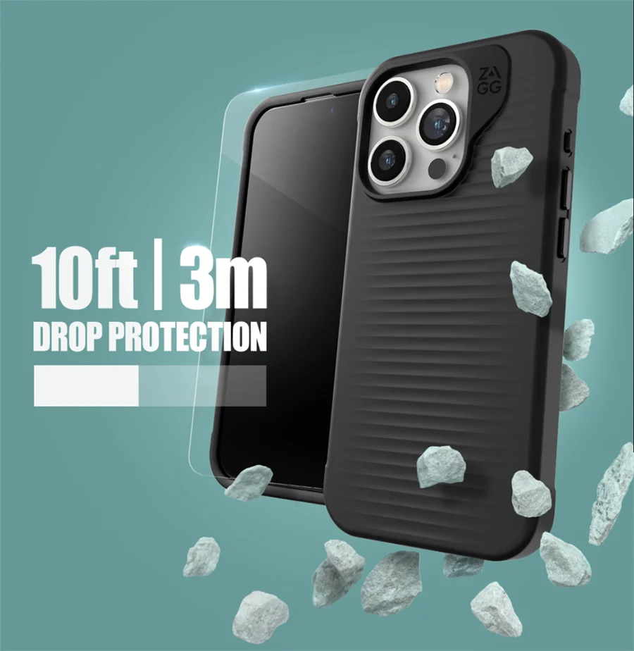 Luxe + Screen Protection 10ft ǀ 3m Drop Protection