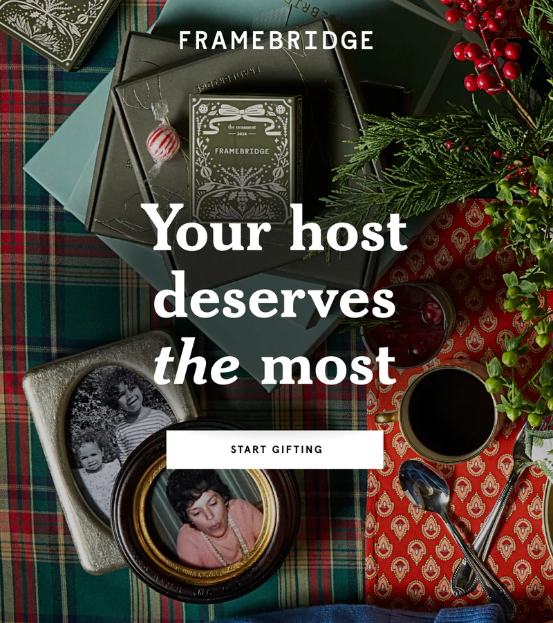 Framebridge. Start Gifting.