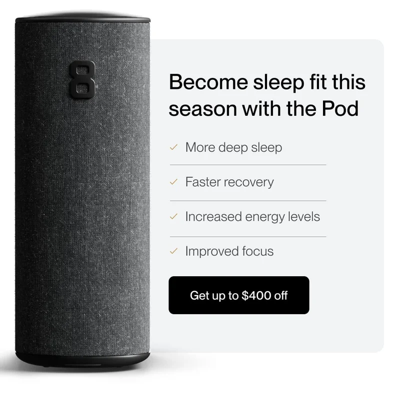 Become sleep fit this season with the Pod