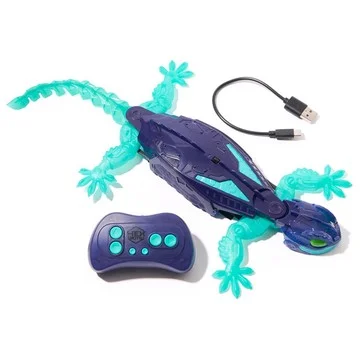 Hex Bots RC Wall & Floor Crawling Glow in the Dark Geckosaurus