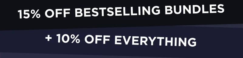 15% OFF Bestselling Bundles + 10% OFF Everything