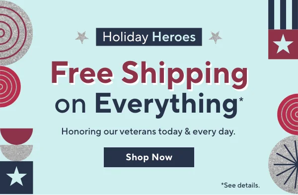 Free Shipping on Everything