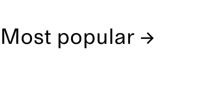 Most popular CTA
