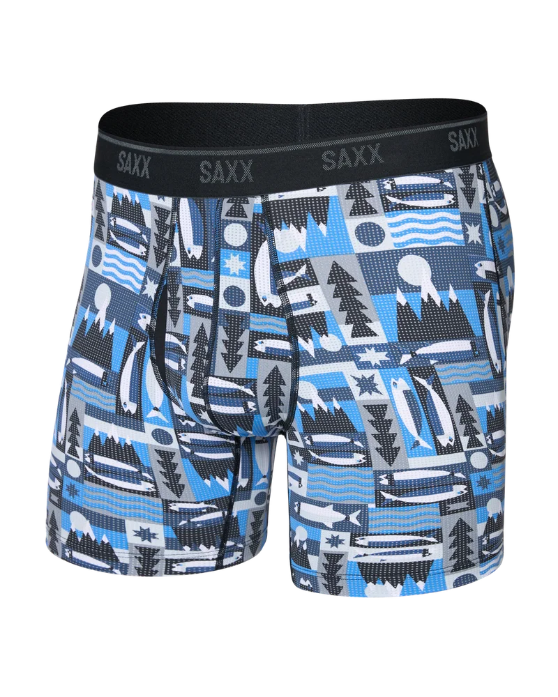 Quest Quick-Dry Mesh Boxer Brief