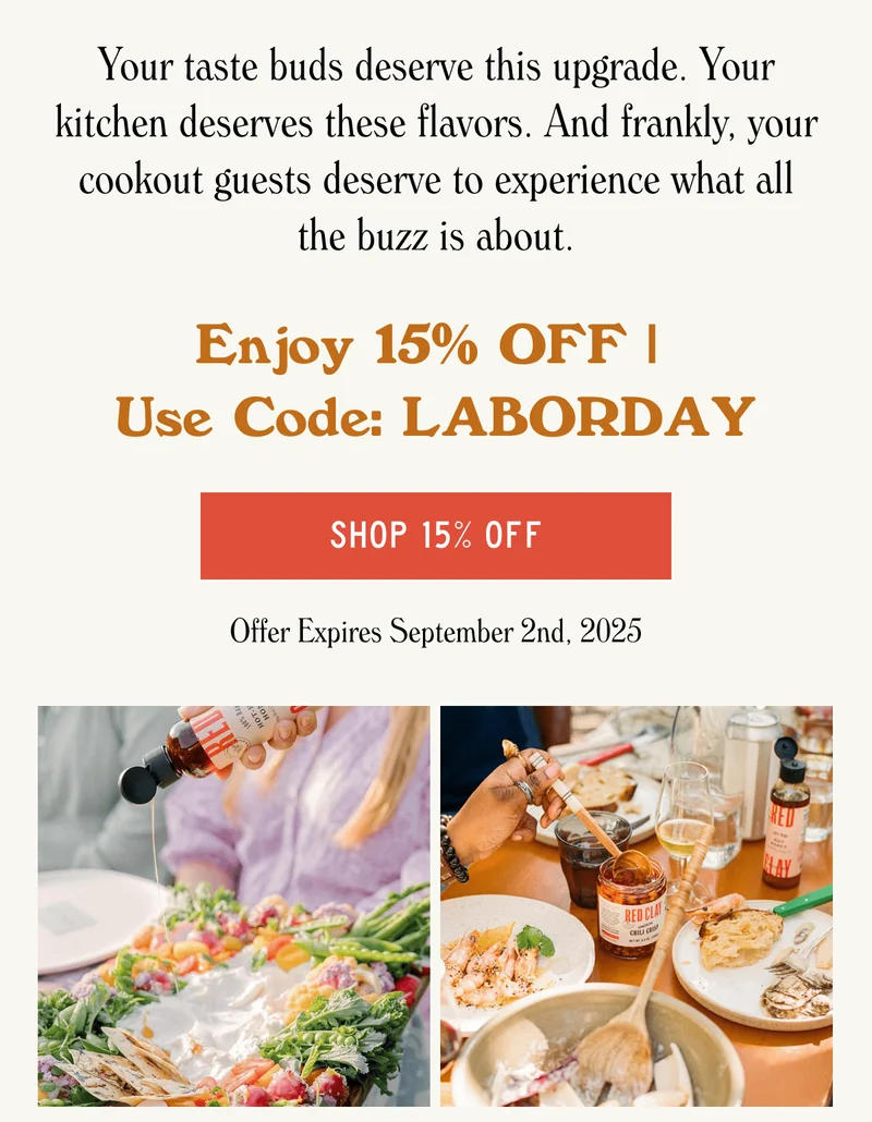 SHOP 15% OFF