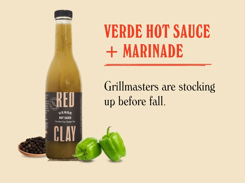 Verde Hot Sauce + Marinade