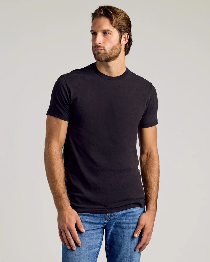 Image of Black Classic Crew Neck