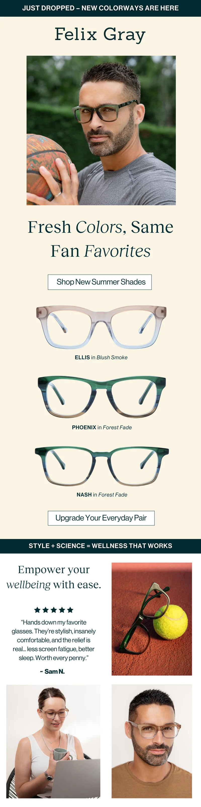 Sunglasses reimagined.