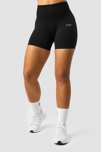 Image of Define Seamless Pocket Shorts Wmn Black