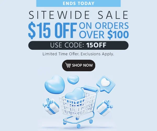 SITEWIDE SALE - discount code