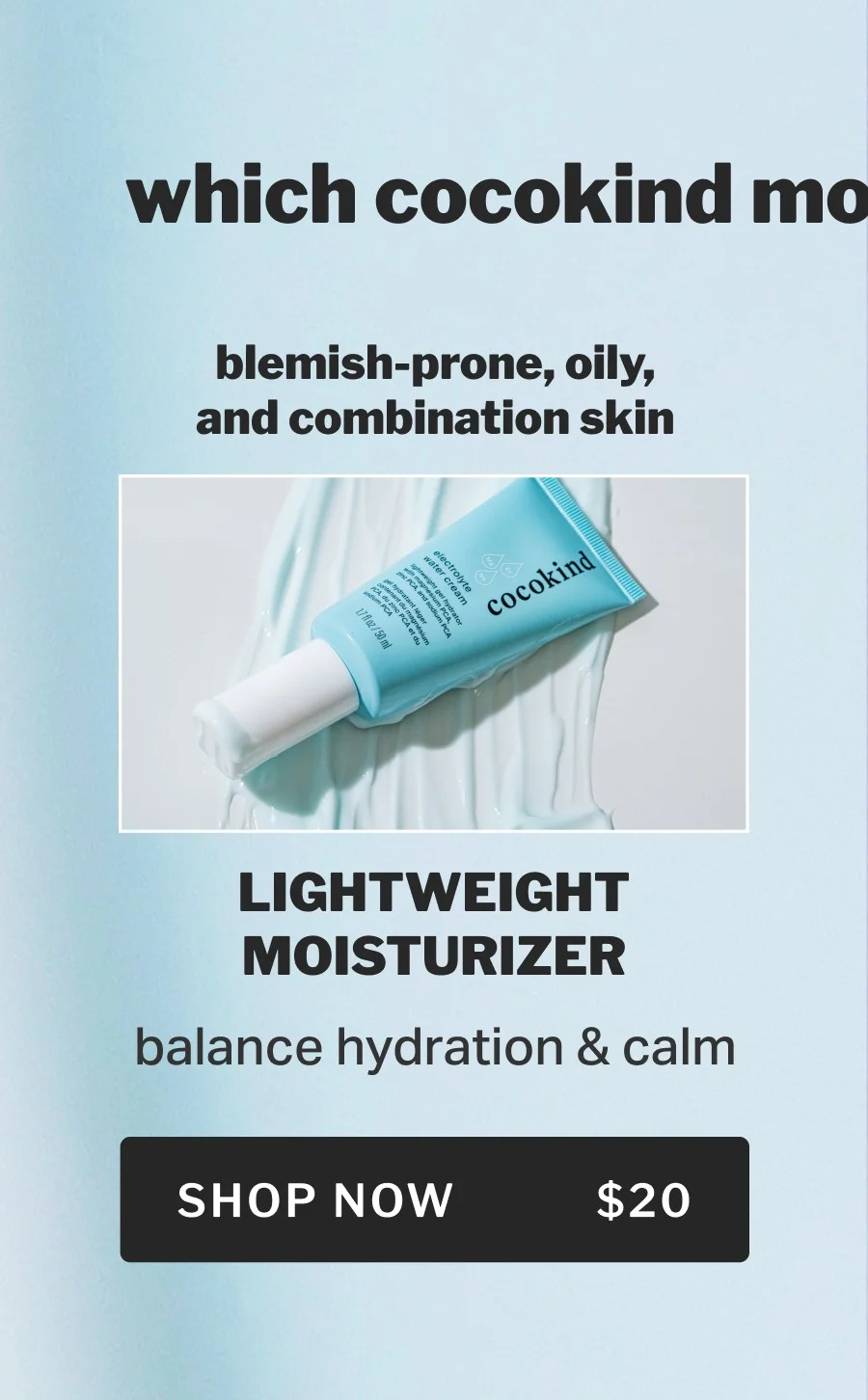 lightweight moisturizer