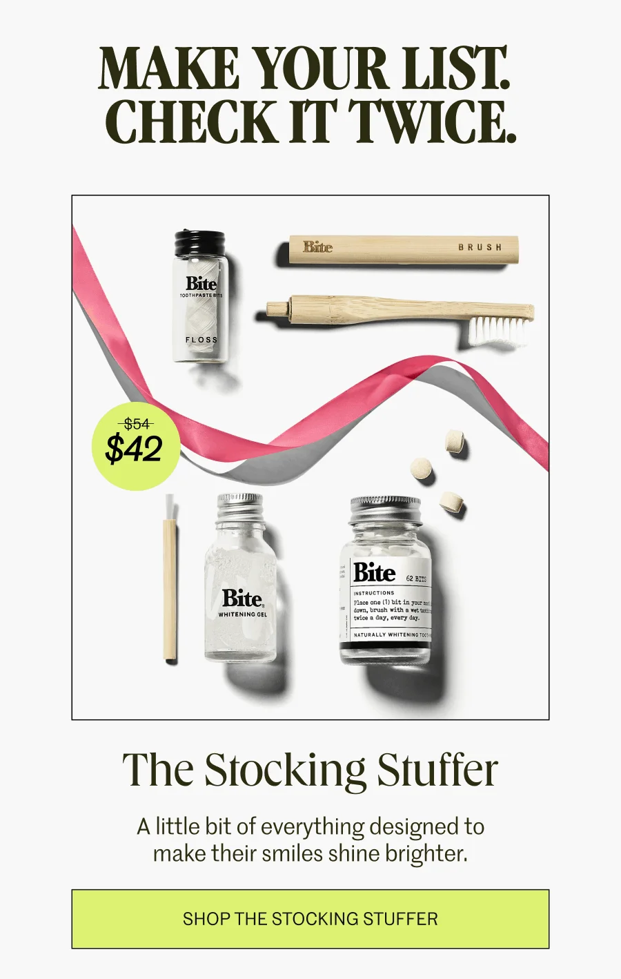 The stocking stuffer