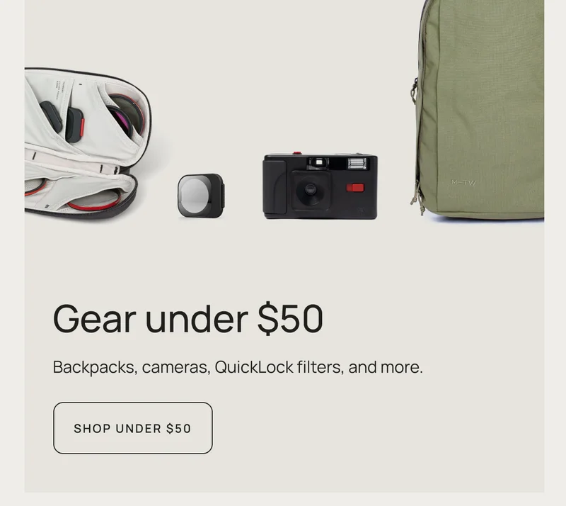Gear under $50