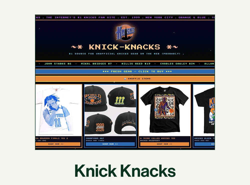 Knick Knacks