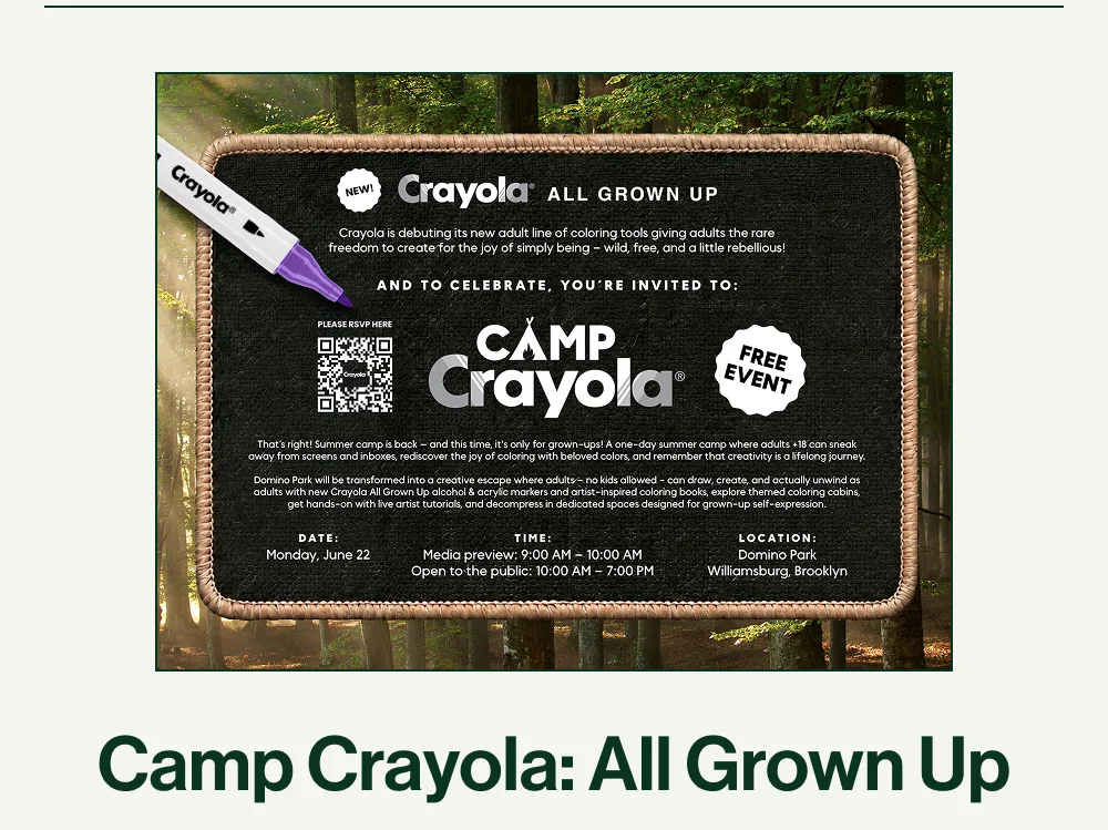 Camp Crayola: All Grown Up