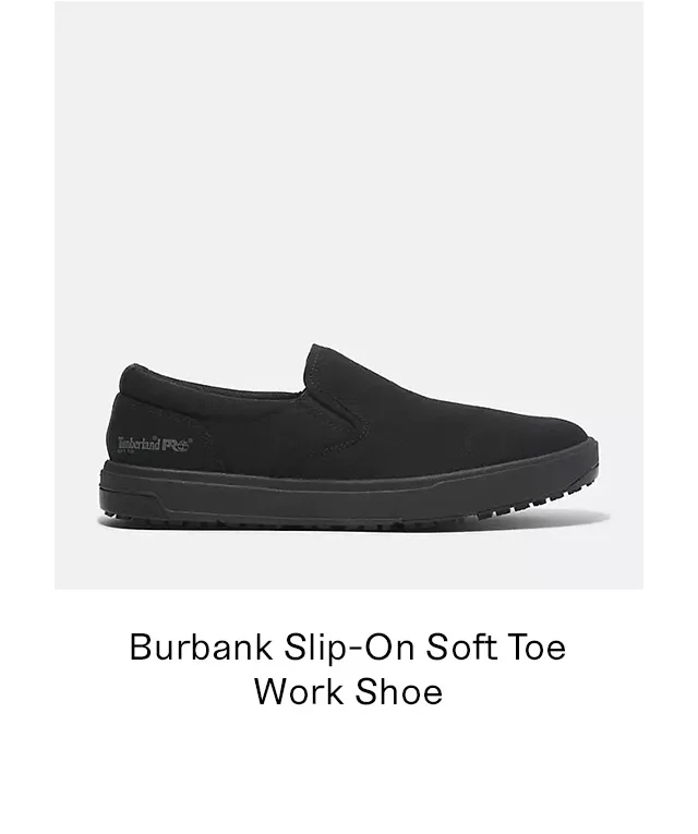 Burbank Slip-On Soft Toe Work Shoe