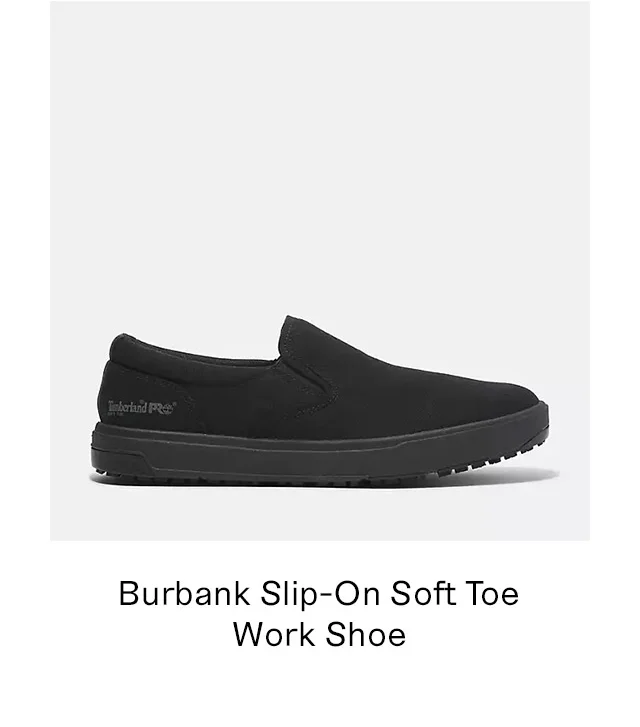 Burbank Slip-On Soft Toe Work Shoe