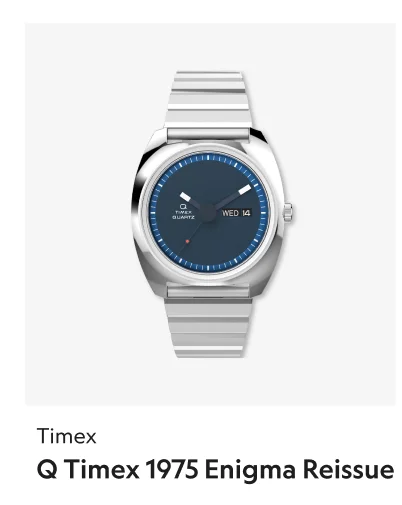 Q Timex 1975 Enigma Reissue