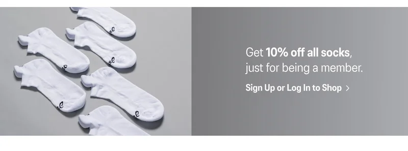Get 10% off ALL Socks with OneASICS!