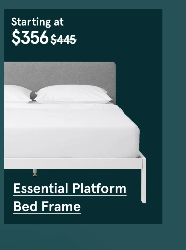 Essential Platform Bed Frame