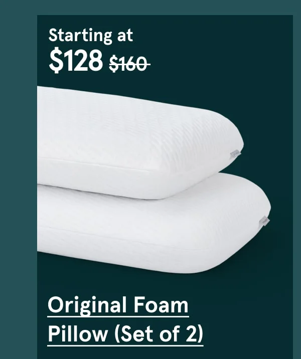 Original Foam Pillow (Set of 2)