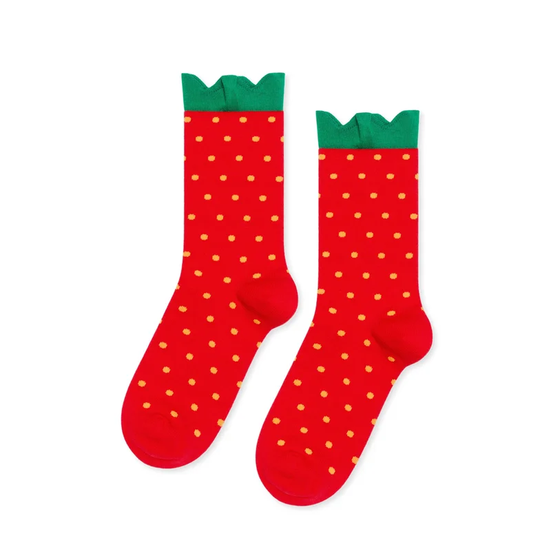 Image of Strawberry Crew Sock