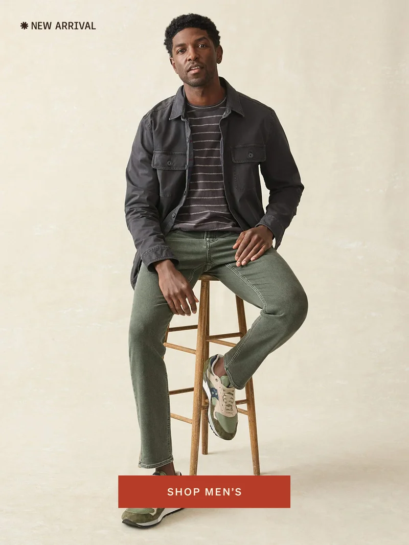 Men's Stretch Terry