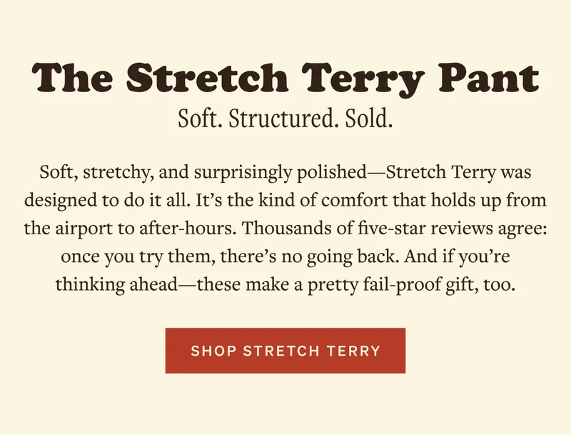Shop Stretch Terry