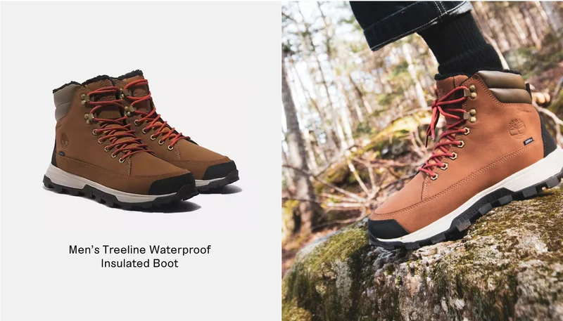 Men's Treeline Waterproof Insulated Boot.