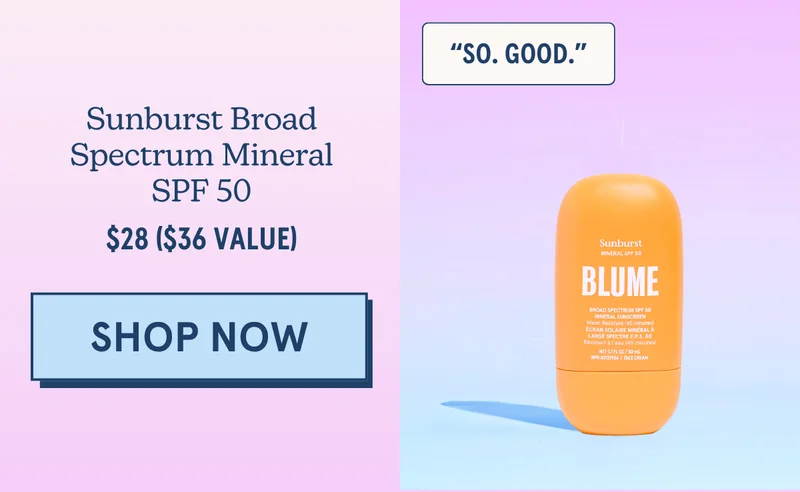 Sunburst Broad Spectrum Mineral SPF 50 - $28 ($36 value)