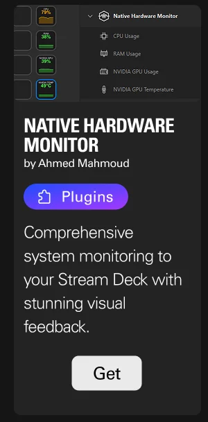 Native Hardware Monitor by Ahmed Mahmoud