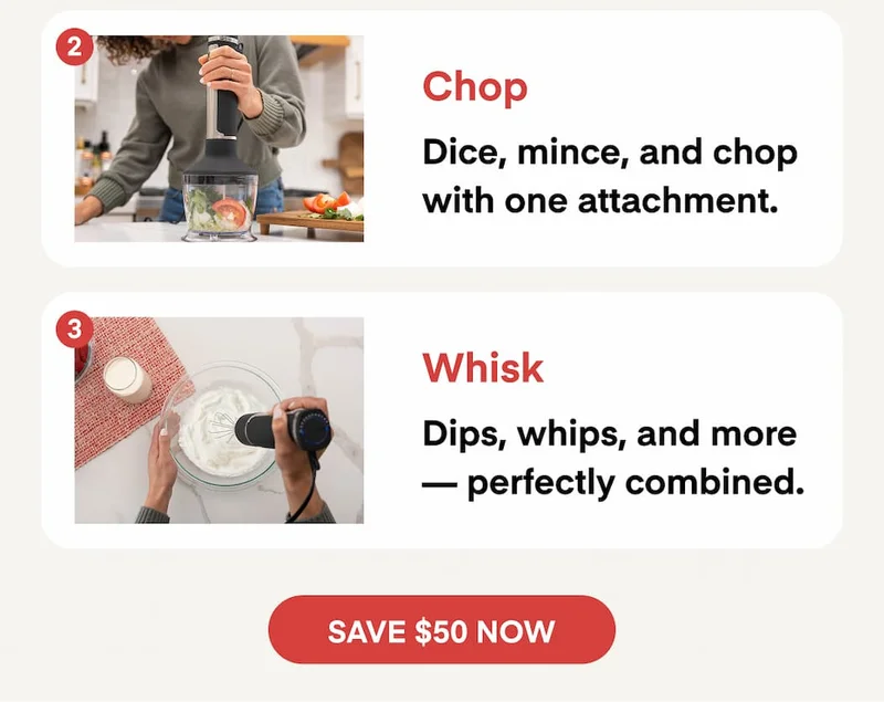 Blend, Chop and Whisk
