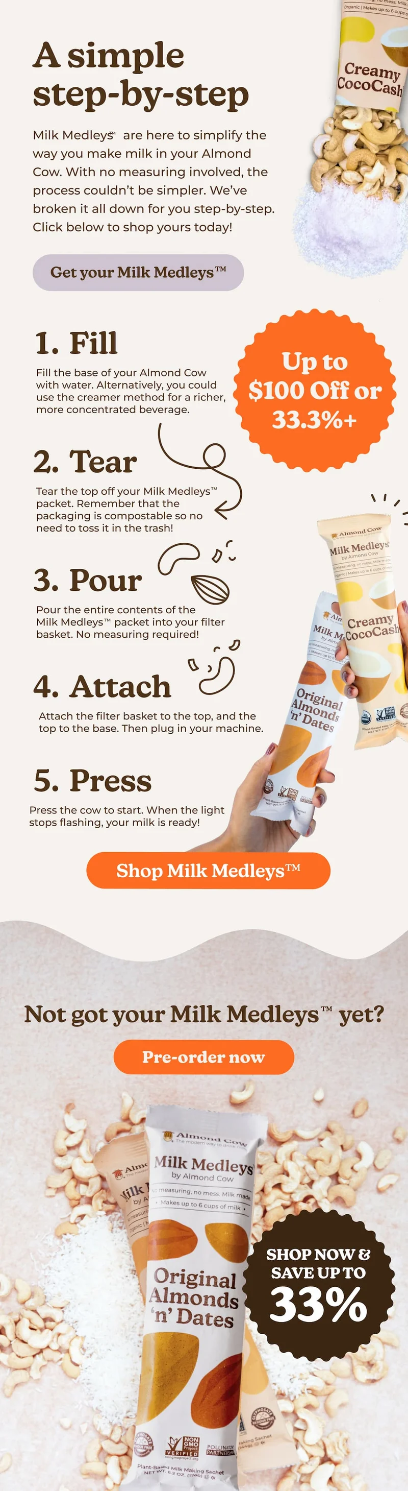 Pre-Order Milk Medleys™ for Up to 33% OFF