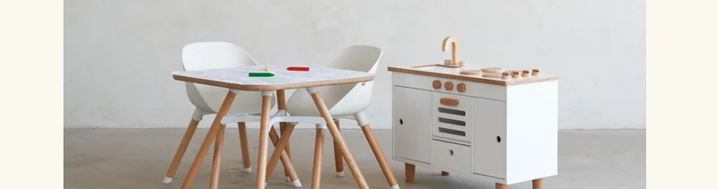 the Creative Play bundle. INCLUDES: Play Kit, Play Kitchen, and Giant Coloring Sheets
