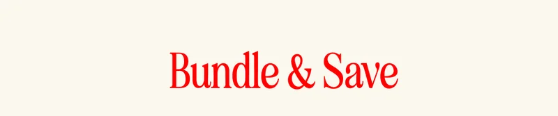 Bundle & Save