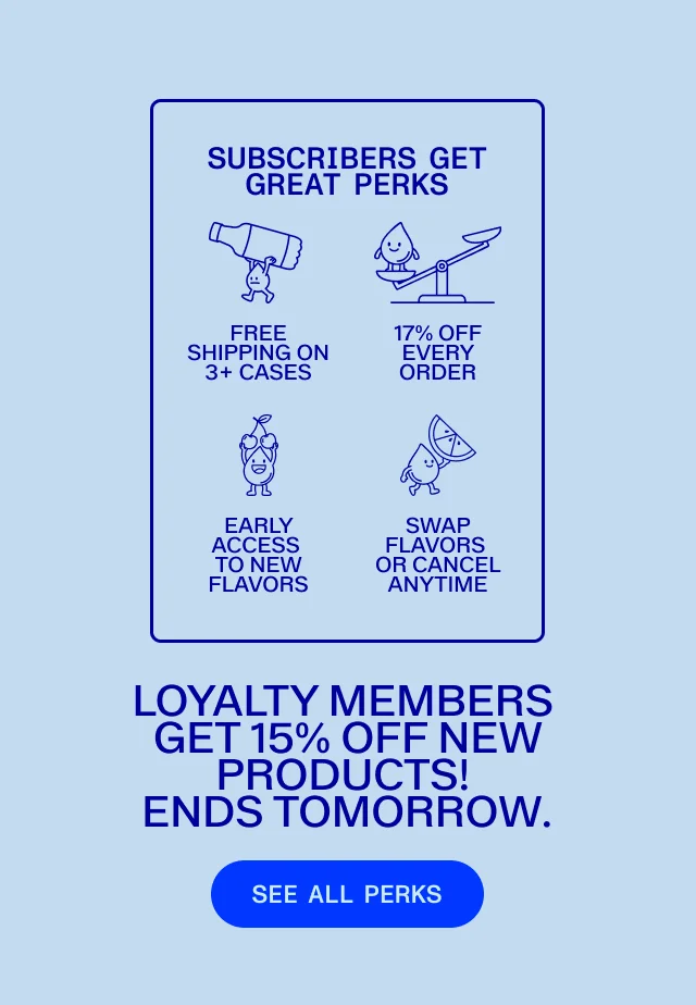 Subscribe and get great perks