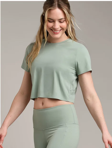 Serene Cropped Tee
