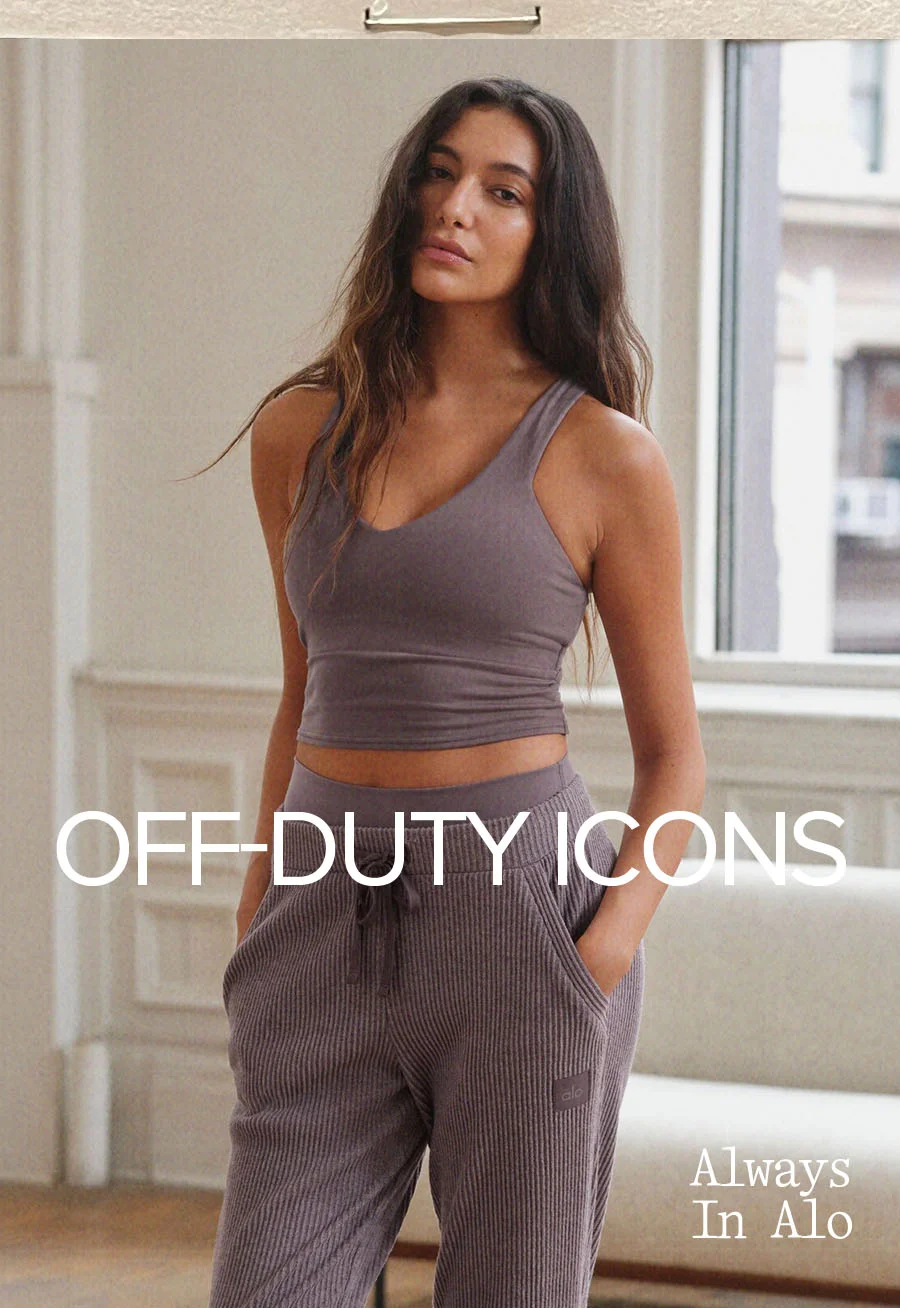 Off-Duty Icons. Always in Alo