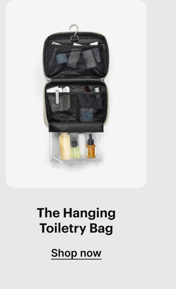 The Hanging Toiletry Bag