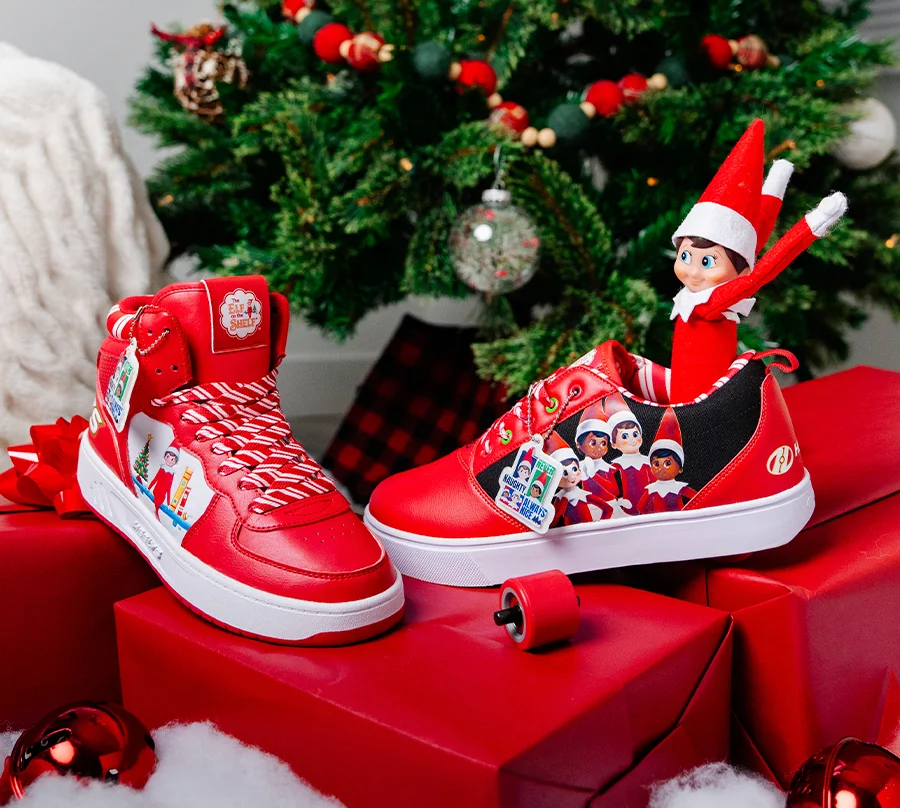The Elf on the Shelf Heelys