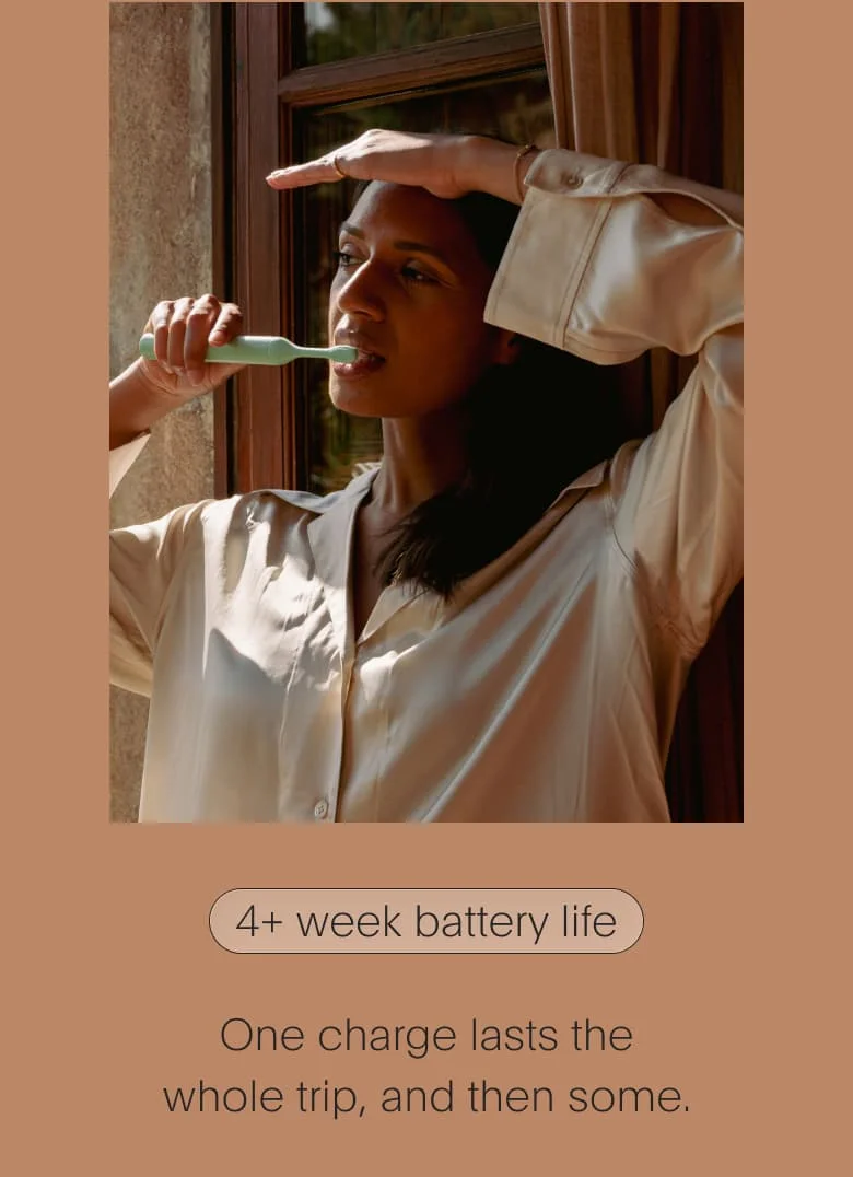 4+ week battery life