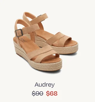 Audrey Wedge Sandal - Image
