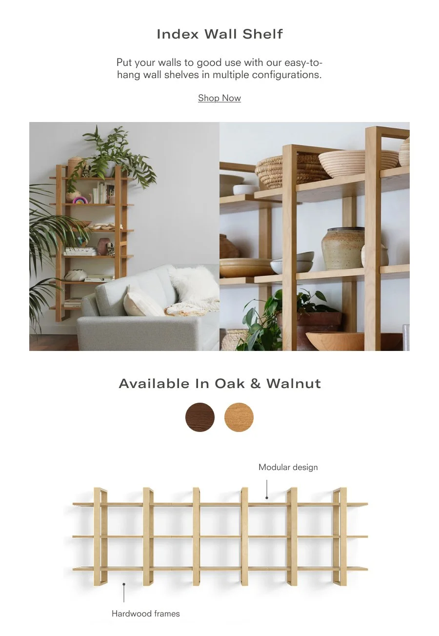 Index Wall Shelf