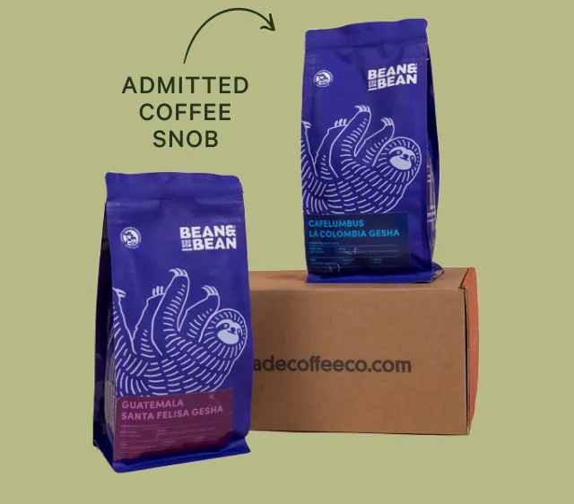 Admitted Coffee Snob