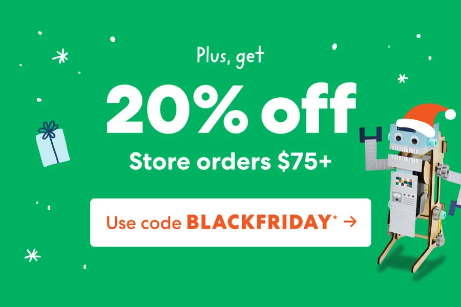 Plus get up to 20% off individual crates! USE CODE BLACKFRIDAY ->