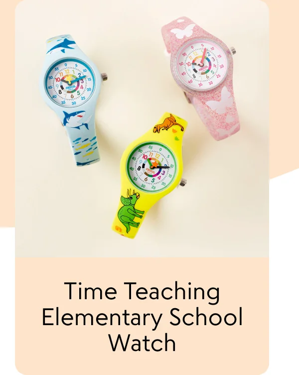 Time Teaching Elementary School Watch